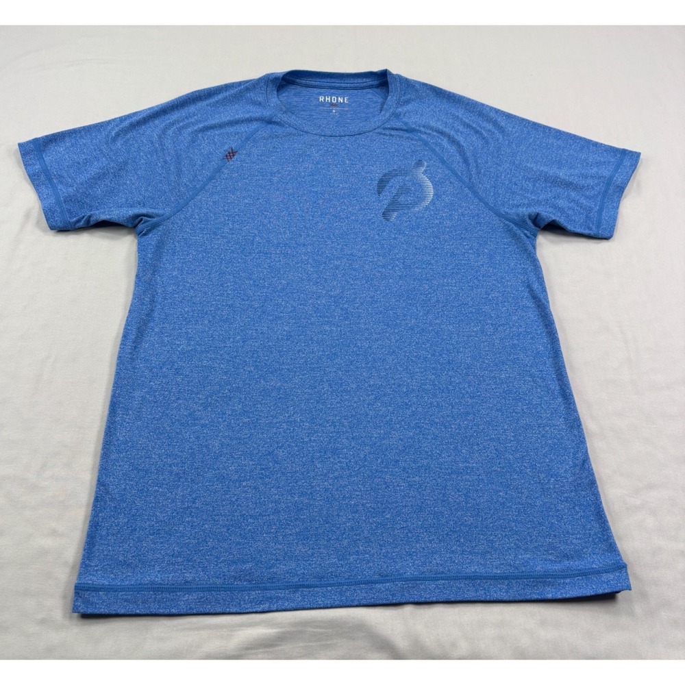 Rhone Shirt Mens Small Reign Short Sleeve Gym Performance Crew Neck